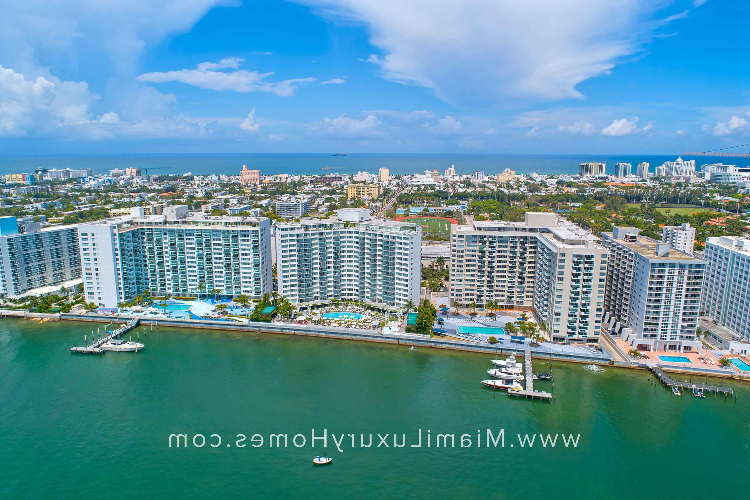 Mondrian Condo Building in South Beach